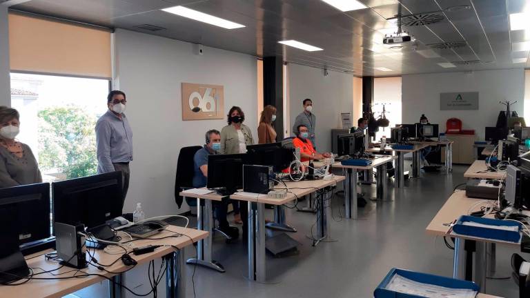 El 061 crea una nueva sala para llamadas urgentes de los jiennenses