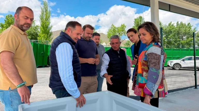 <i>Catalina García visita la zona. / Junta de Andalucía.</i>