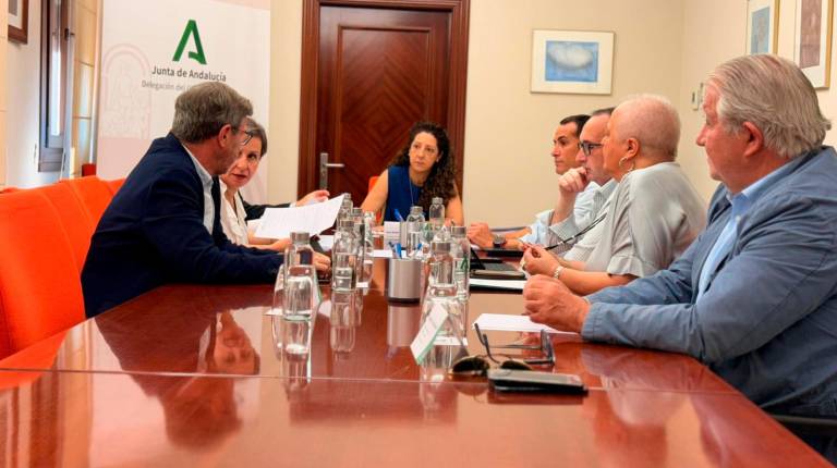 <i>Última reunión de coordinación de delegados, celebrada el 16 de junio. </i>