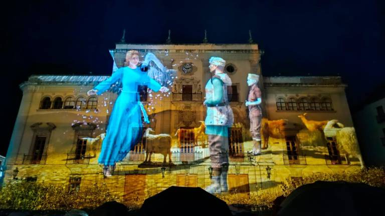 “Videomapping” del Nacimiento de Jesús en la Plaza de Santa María