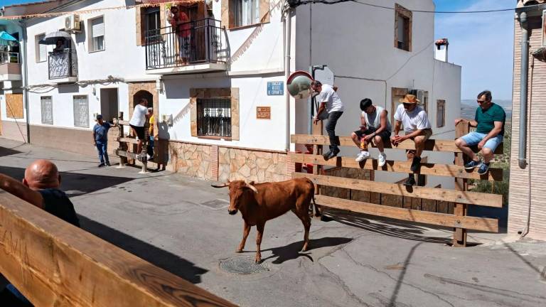 Calurosa jornada de vaquillas y de reencuentros familiares en Chilluévar