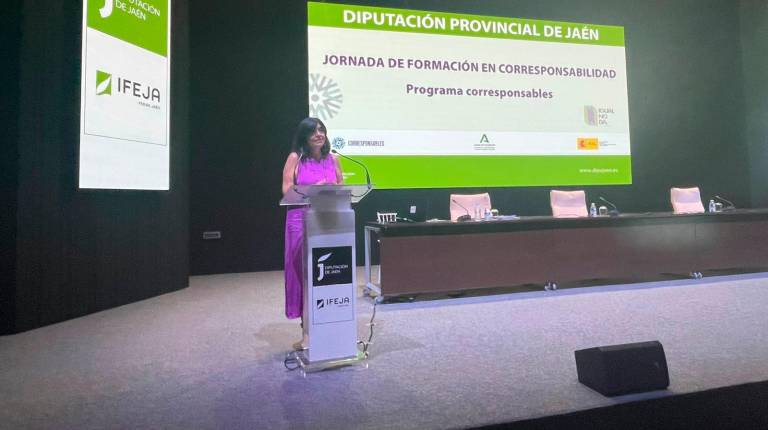 <i>Apertura de la II Jornada de Formación en Corresponsabilidad organizada por la Diputación de Jaén. / Diputación de Jaén. </i>