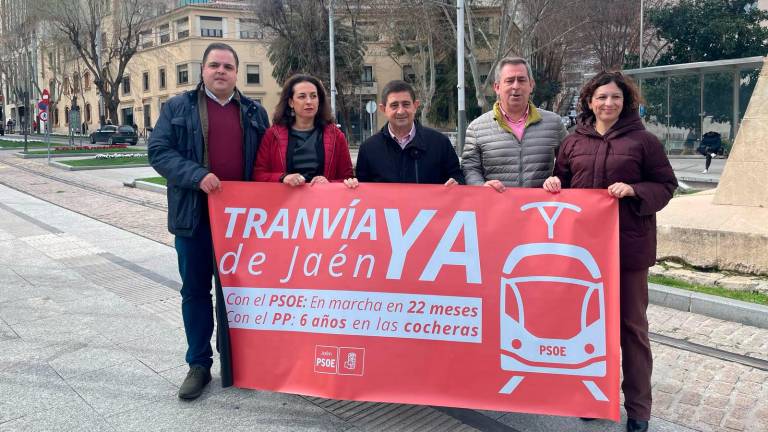 El Partido Socialista insta a la Junta a habilitar el Tranvía