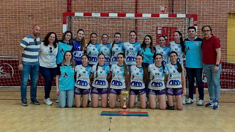 Gloria para el AM System juvenil de balonmano al ganar la Copa de Andalucía