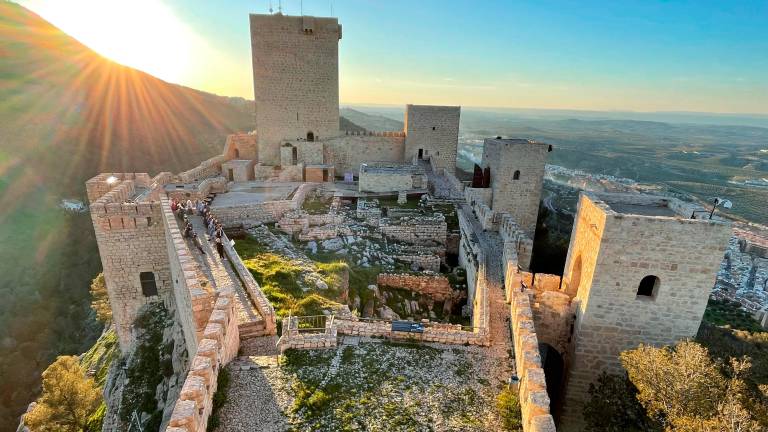 Castillo de Santa Catalina, en Jaén. 
