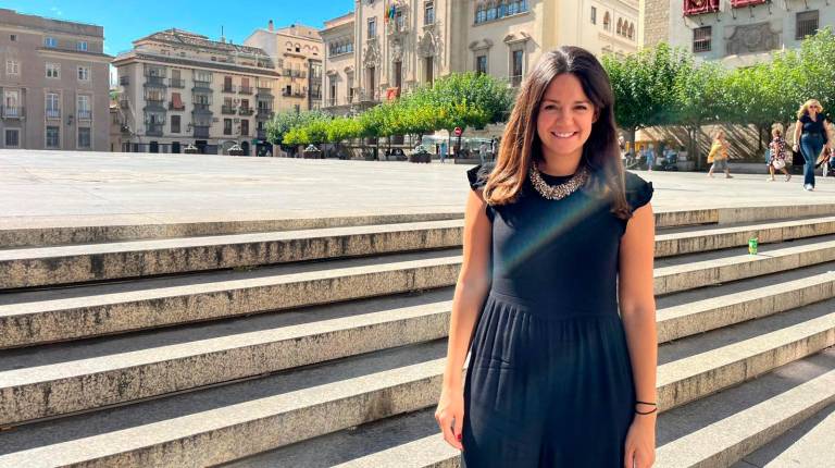 <i>La concejal del Grupo Municipal del PP en el Ayuntamiento de Jaén María Segovia, en imagen de archivo. / PP de Jaén. </i>