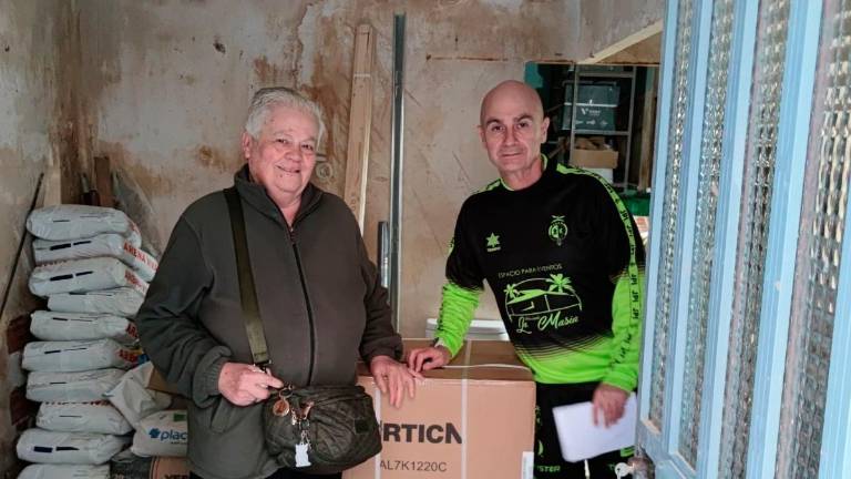 La solidaridad del Jaén Paraíso Interior llega al pueblo valenciano