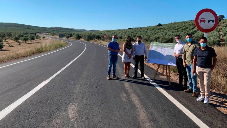La Diputación invierte 560.000 euros para adecuar la carretera de acceso a Larva
