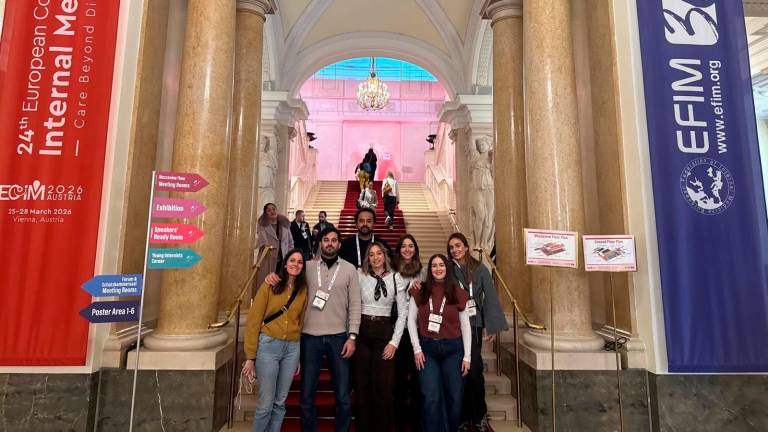 El Hospital de Jaén participa en un congreso europeo de medicina interna en Viena