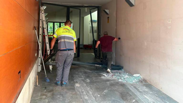 Intento de robo con alunizaje en la cafetería del Hospital Neurotraumatológico