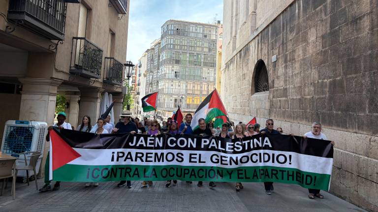 Jaén alza la voz en defensa de Palestina
