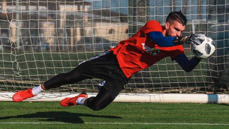 Diego Barrios, seguridad y confianza para la meta azulilla