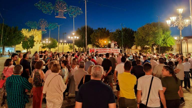 Lopera toma las calles para enfrentarse a la instalación de megaplantas fotovoltaicas