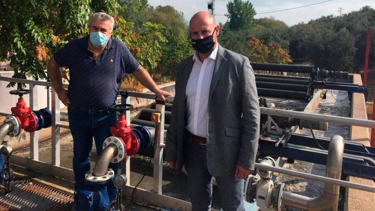 Las obras que Diputación realiza en 35 depuradoras permitirán un ahorro energético superior al 30%