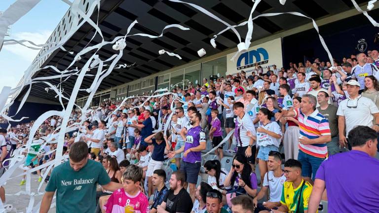 Así celebraron afición y jugadores el pase a la final por el ascenso en La Victoria