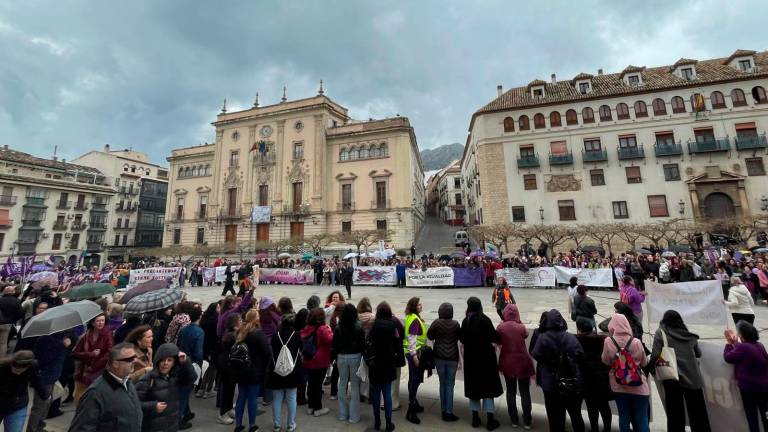 Así ha sido la manifestación del Día Internacional de la Mujer en Jaén