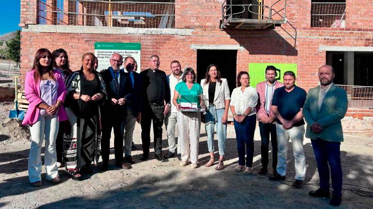 Colocada la primera piedra de la nueva residencia de mayores en Jódar