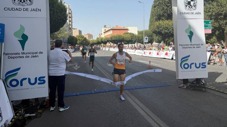 Fontes y Serrano reinan en una Milla Manuel Pancorbo Ciudad de Jaén de alto nivel