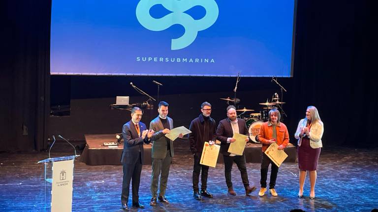 Los componentes de Supersubmarina ya son Hijos Predilectos de Baeza