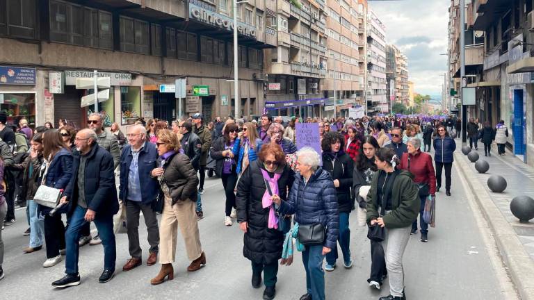 Así ha sido la manifestación del Día Internacional de la Mujer en Jaén