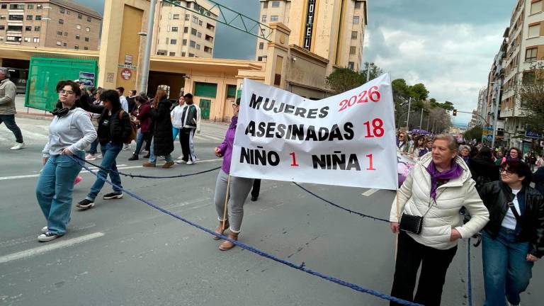 Así ha sido la manifestación del Día Internacional de la Mujer en Jaén