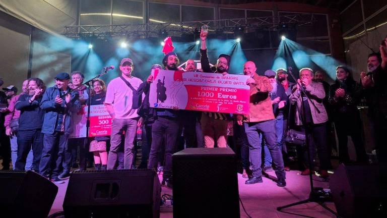 Los ganadores de la VIII edición del BluesCazorla Blues Battle. / Ayuntamiento de Cazorla.