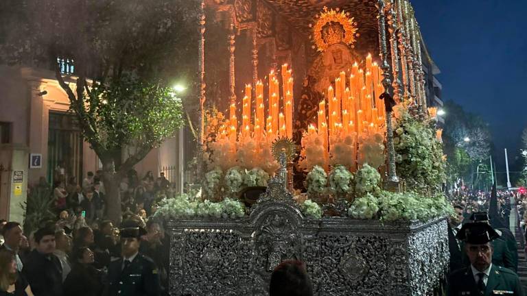 La Vera Cruz se luce en el camino de vuelta a San Ildefonso