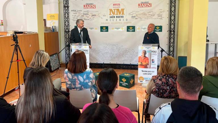 Nueva edición de Encuentros Jaén Nuevo Milenio, celebrado en la Biblioteca Municipal de Benatae. / Jason Moyano / Diario JAÉN.