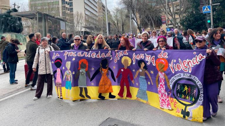 Así ha sido la manifestación del Día Internacional de la Mujer en Jaén