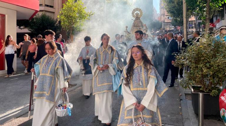 La Virgen de la Capilla lleva esperanza y consuelo al Hospital de Jaén