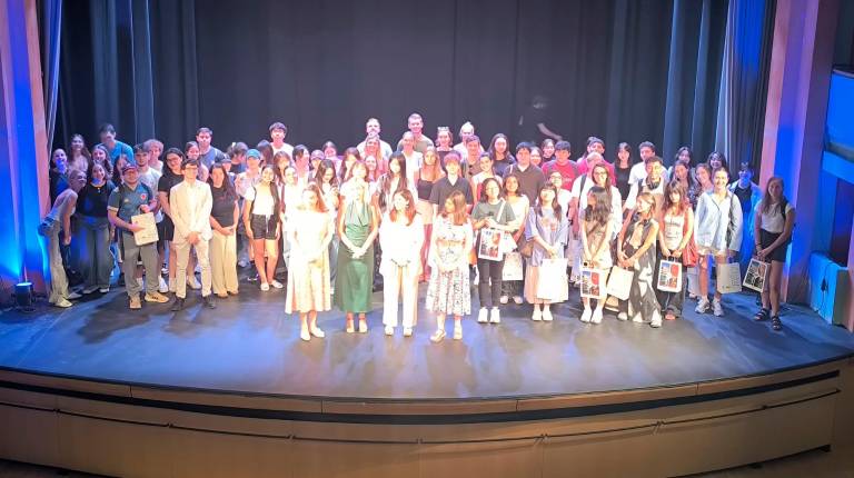 <i>Bienvenida a estudiantes internacionales. / Ayuntamiento de Jaén. </i>