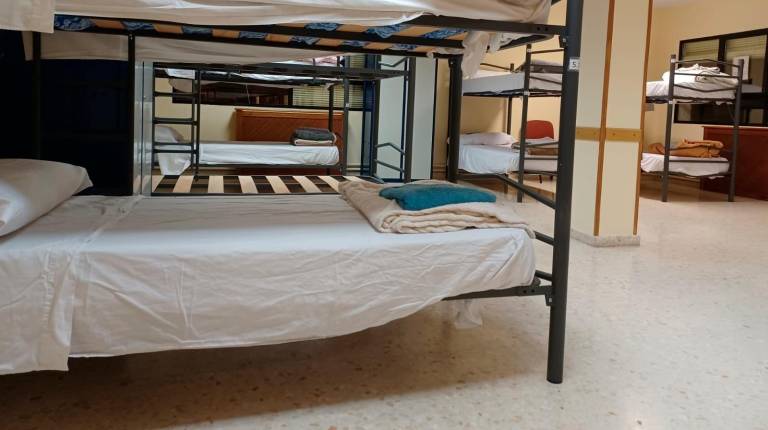 <i>Albergue de temporeros de Alcalá la Real. Archivo. / Europa Press.</i>