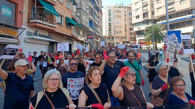 Jaén sale a la calle en defensa de los derechos laborales