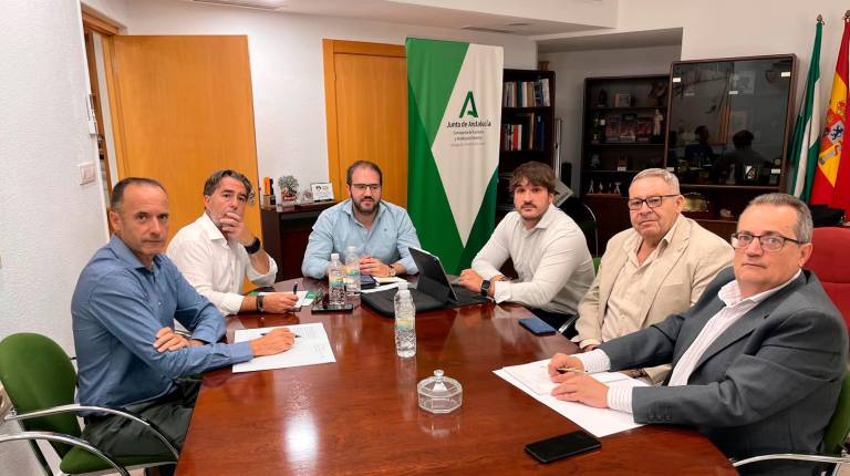 <i>Durante la reunión. / Junta de Andalucía. </i>