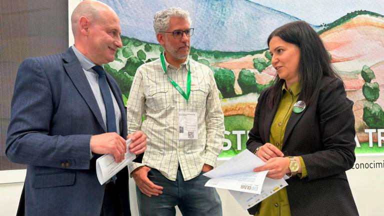 Presentación en Expoliva de la Conferencia Internacional sobre Sostenibilidad en el Cultivo del Olivo. 
