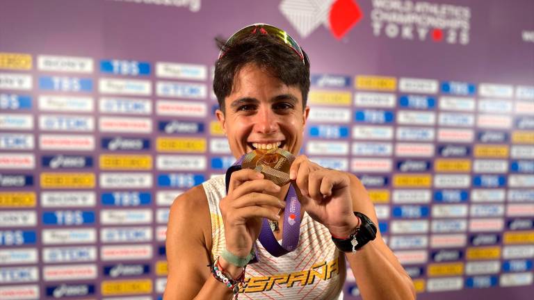 María Pérez logra su tercer oro mundial en Tokio