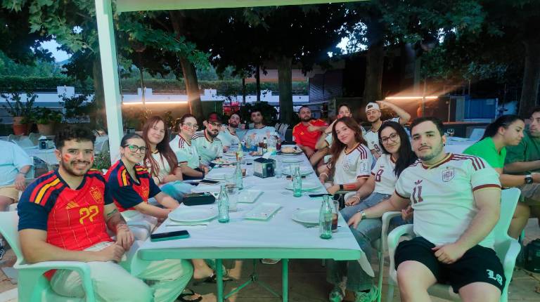 Fotogalería: La provincia de Jaén se convierte en una fiesta con la victoria de España