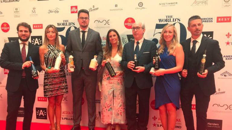 Los Aove Jaén Selección, presentes en la gala The 50 Best Restaurants