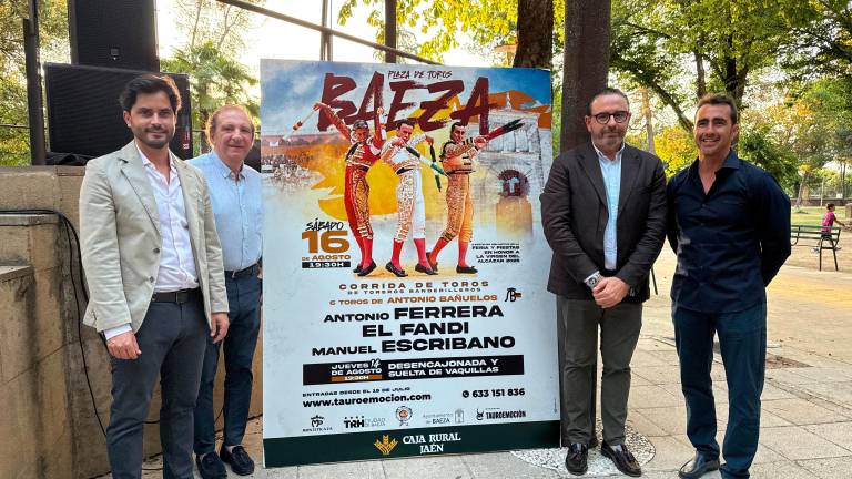 Los toreros banderilleros protagonizarán el cartel taurino de la feria de Baeza