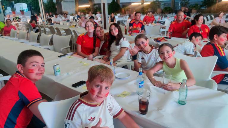 Fotogalería: La provincia de Jaén se convierte en una fiesta con la victoria de España