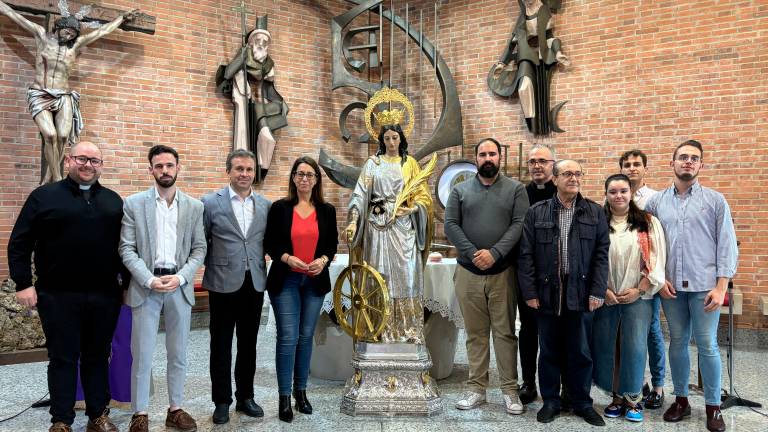 Santa Catalina regresa a Jaén tras someterse a una restauración