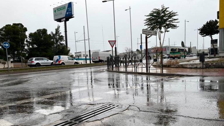 Las lluvias vuelven desde primera hora a Jaén