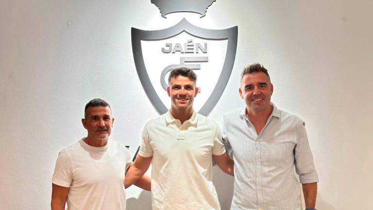 Manuel Chumilla, Rabanillo y Fran Anera. Real Jaén.