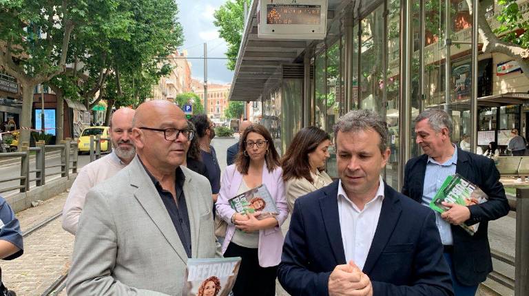 <i>Manuel Fernández y Julio Millán. / Fotografías: Pablo Espinosa / Diario JAÉN.</i>