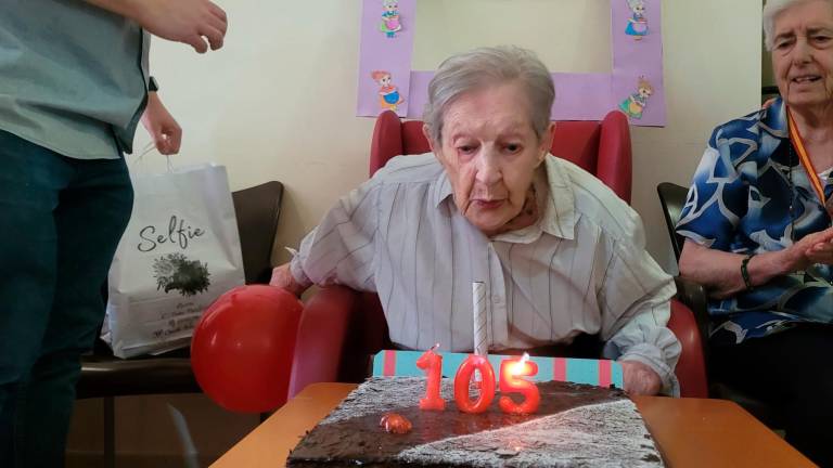 Felicidades por tus 105 años, Magdalena ¡Qué grande eres!