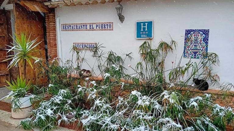 La nieve cubre la provincia en Semana Santa