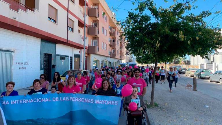 Marcha por los mayores en Martos