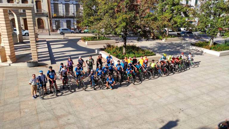 El club ciclista Natao celebra una jornada técnica