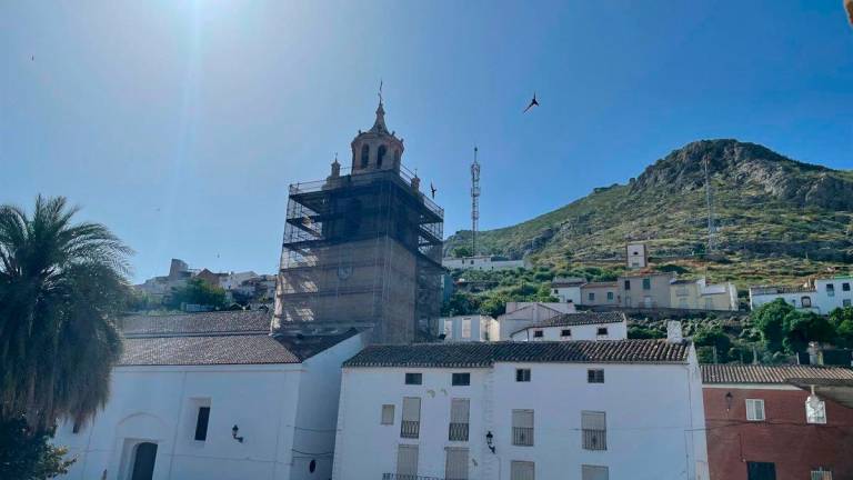 Comienza la segunda fase para restaurar el campanario de Santa Marta