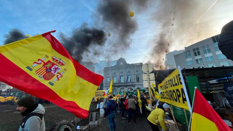 Los agricultores españoles, en pie de guerra